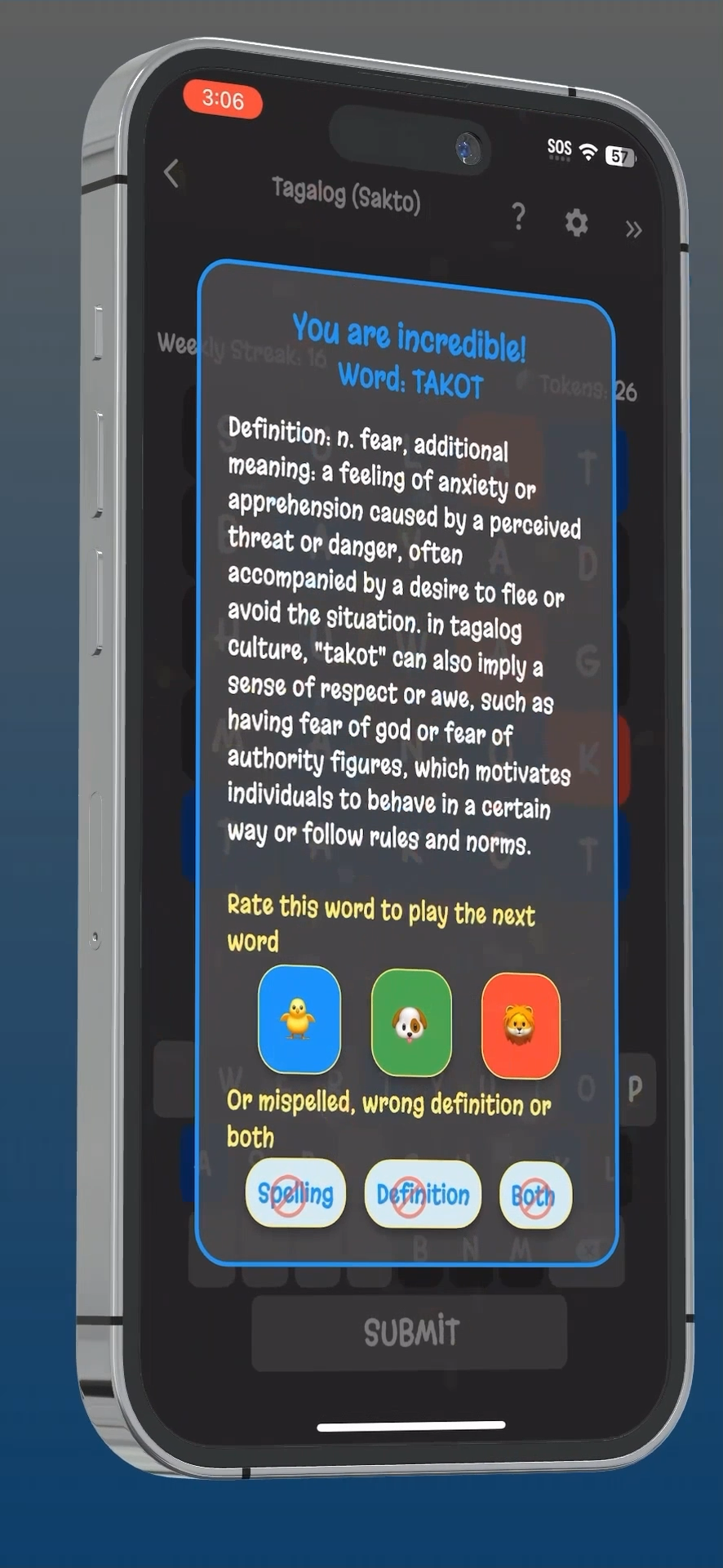 Wordelite screenshot